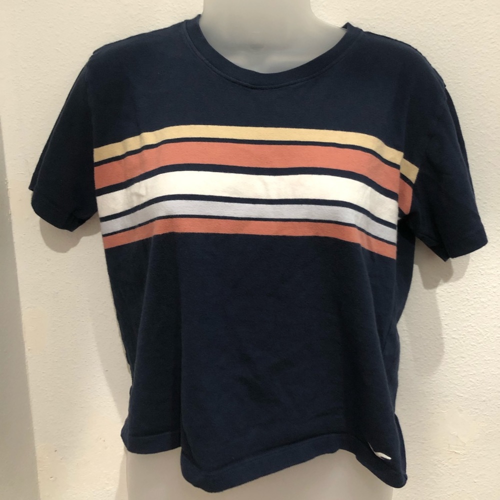 Hollister Striped Crop Top